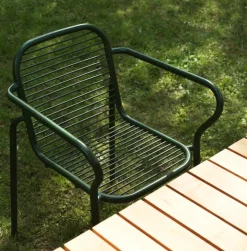 Normann Copenhagen Vig fåtölj, mörkgrön