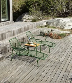 Normann Copenhagen Vig schäslong, mörkgrön