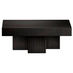 NORR11 Gear Square soffbord, 100 x 100 cm, earth