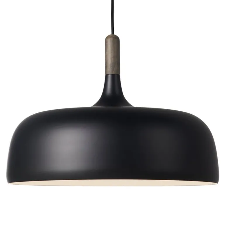 Northern Acorn taklampa, matt svart