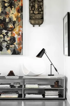 Northern Birdy bordslampa, svart