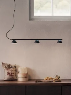 Northern Blush rail 3 pendel, matt svart