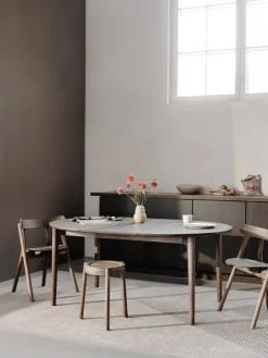 Northern Expand utdragbart matbord, 120 cm, rökt ek