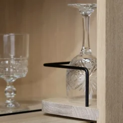 Northern Loud barskåp, ljus ek