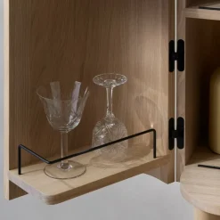 Northern Loud barskåp, ljus ek