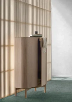 Northern Loud skåp, hög, ljus ek