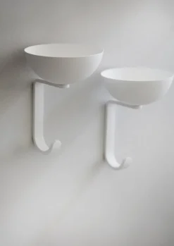 Northern Nest väggkrok, vit matt