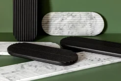 Northern Podium bräde, 40 cm, svart basalt