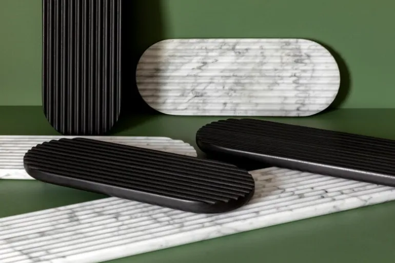 Northern Podium bräde, 40 cm, svart basalt