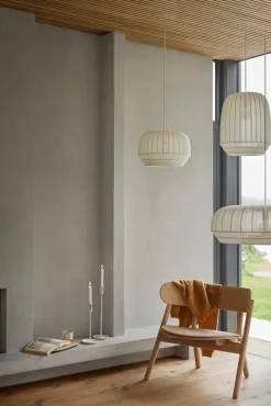 Northern Tradition pendellampa, liten, vit