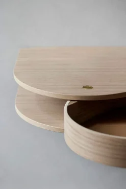 Northern Valet vägghängd låda, liten, ljus ek