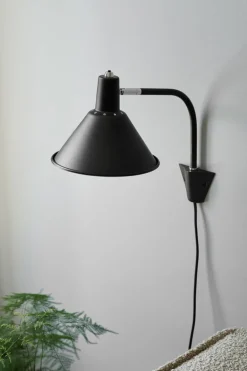 NUAD Arcon vägglampa, svart
