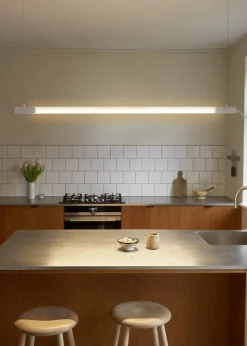 NUAD Radent pendellampa 135 cm, vit