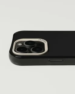 Nudient Form Case för iPhone, klar svart