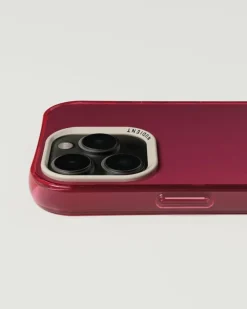 Nudient Form Case för iPhone, klar rosa