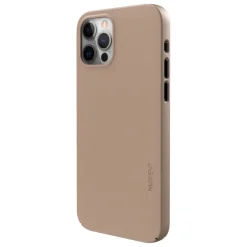 Nudient Tunt skal för iPhone, lera beige