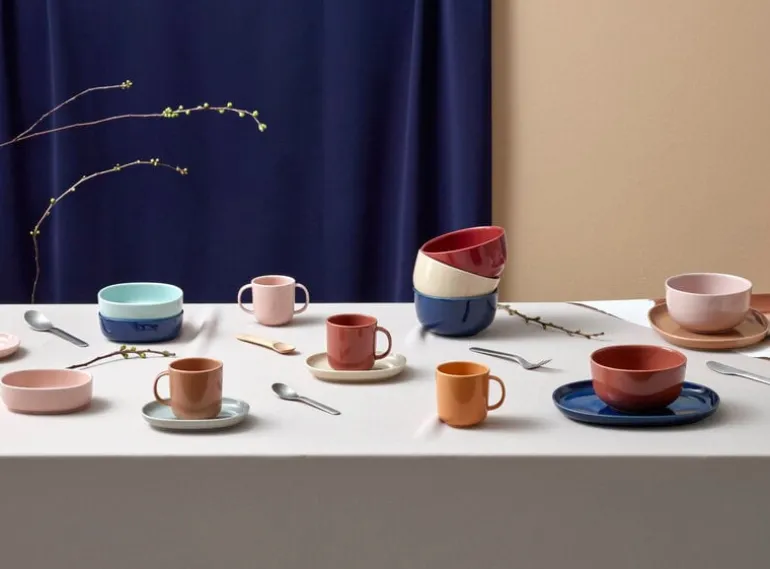 Nuppu Junior bordsservis, lingon