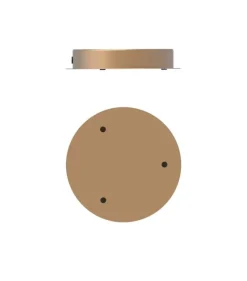 Nuura Anoli 3 pendellampa, guld