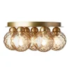 Nuura Apiales 7 Plafond taklampa, brushed brass - optic gold