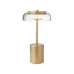 Nuura Blossi Mini bärbar bordslampa, nordisk guld - klar