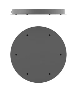 Nuura Miira 6 pendellampa, klippgrå - klar