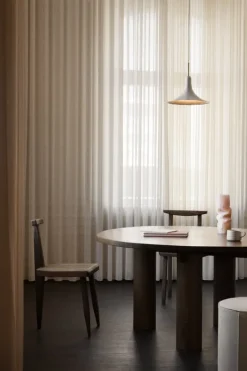 Nuura Petalii 1 pendel, liten, vit - polerad mässing