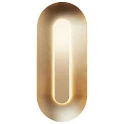 Nuura Sasi Large vägglampa, mässing