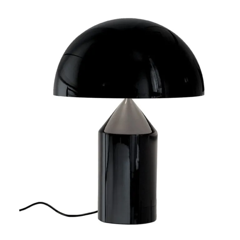 Oluce Atollo 238 bordslampa, svart