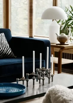 Oluce Atollo 235 bordslampa, vit