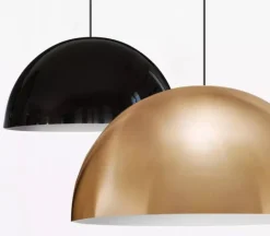 Oluce Sonora 437 hänglampa, guld