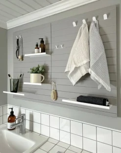 OOJA displays W001 vägghylla, grå