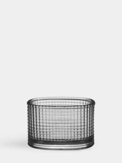 Orrefors Magica värmeljuslykta superellipse, 50 mm, grå