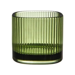 Orrefors Magica värmeljusstake supercirkel, 70 mm, grön