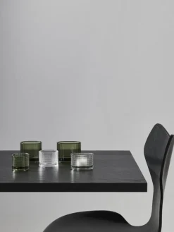 Orrefors Magica värmeljusstake supercirkel, 70 mm, grön