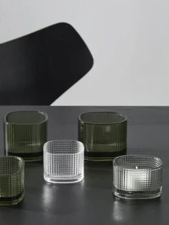 Orrefors Magica värmeljusstake supercirkel, 50 mm, klar