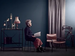 OX Denmarq September stol, cognacsfärgat läder