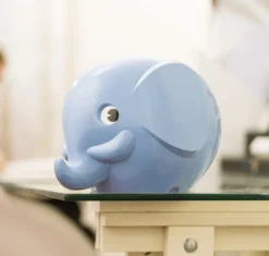 Palaset Medi Elephant sparbössa, ljusblå
