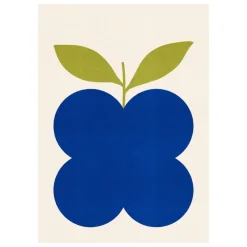 Paper Collective Indigo Fruit poster