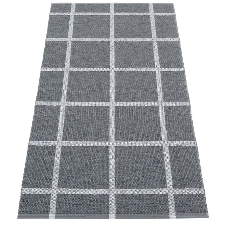 Pappelina Ada matta, 70 x 150 cm, grå - granit metallic