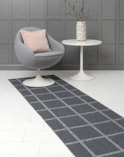 Pappelina Ada matta, 70 x 150 cm, grå - granit metallic