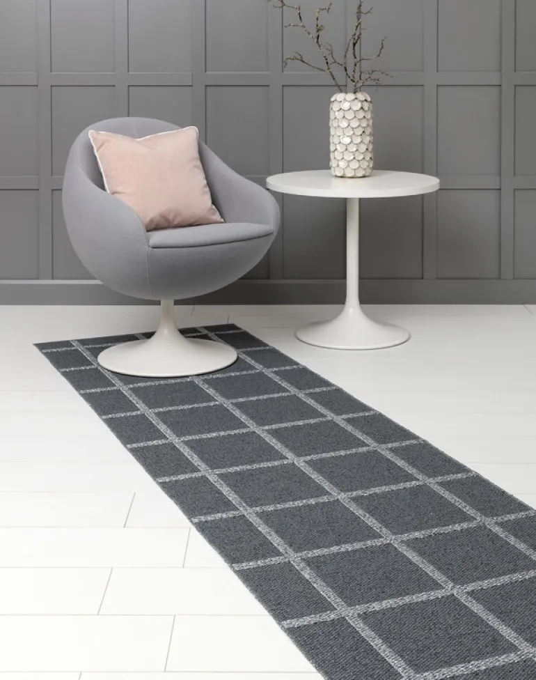 Pappelina Ada matta, 70 x 150 cm, grå - granit metallic