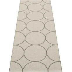 Pappelina Boo matta 70 x 200 cm, träkol - linne