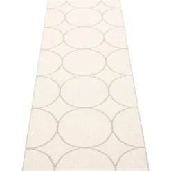 Pappelina Boo matta 70 x 200 cm, linne - vanilj