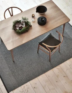 Pappelina Edit matta, 140 x 200 cm, svart