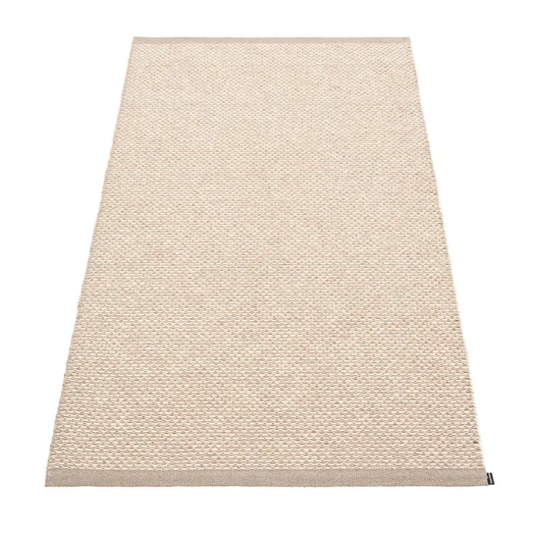 Pappelina Effi matta 85 x 160 cm, lera - beige - vanilj