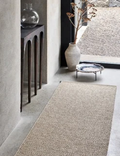 Pappelina Effi matta 85 x 160 cm, lera - beige - vanilj