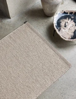 Pappelina Effi matta 85 x 160 cm, lera - beige - vanilj