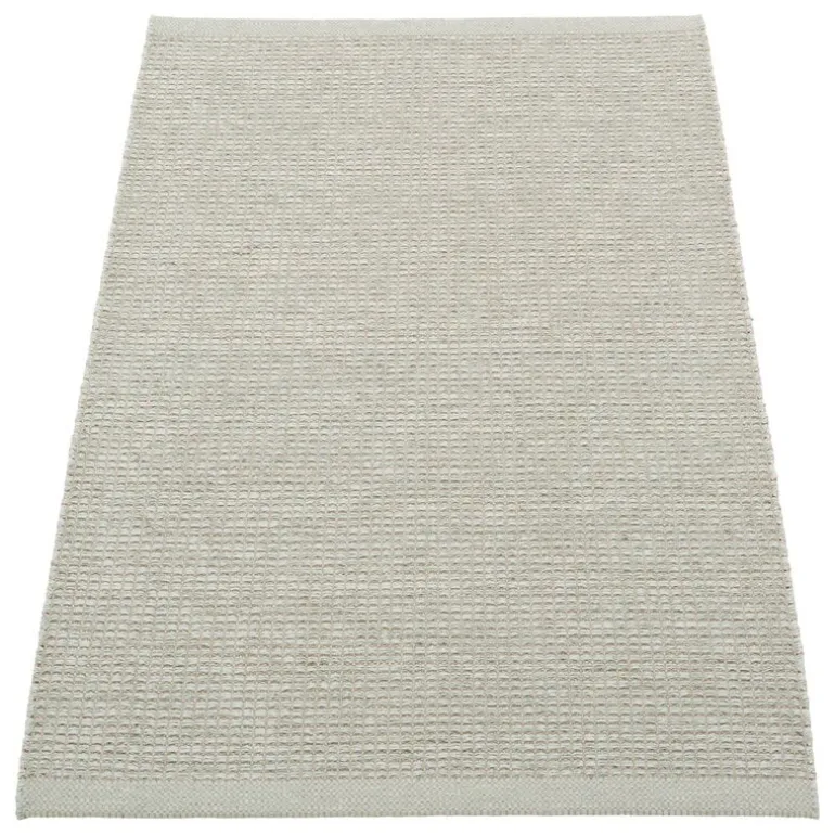 Pappelina Emm matta, 70 x 120 cm, salvia - linne metallic