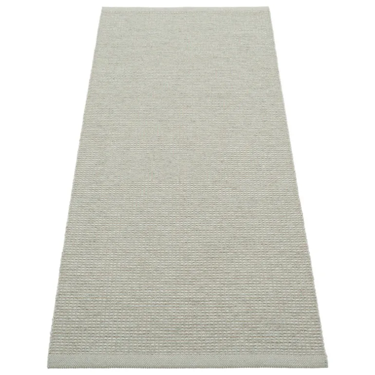 Pappelina Emm matta, 70 x 180 cm, salvia - linne metallic