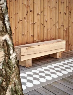 Pappelina Poppy matta, 70 x 150 cm, potato